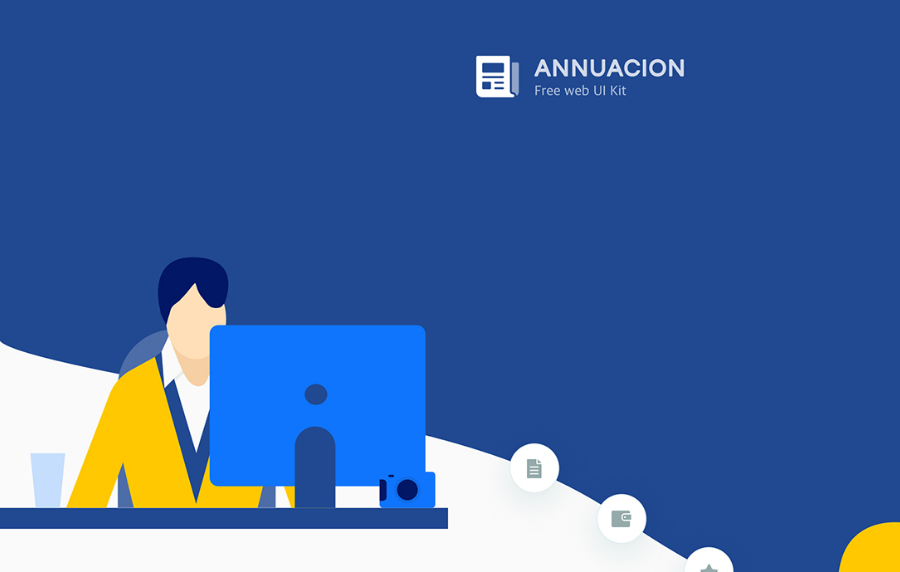 Annuacion Free web UI kit