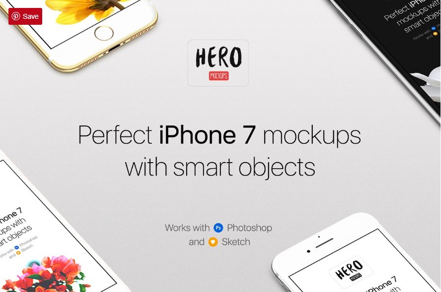 HERO iPhone 7 Mockups