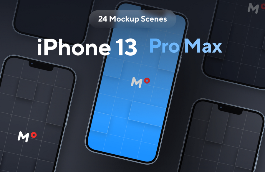 Most Popular iPhone 13 Pro Max Mockups