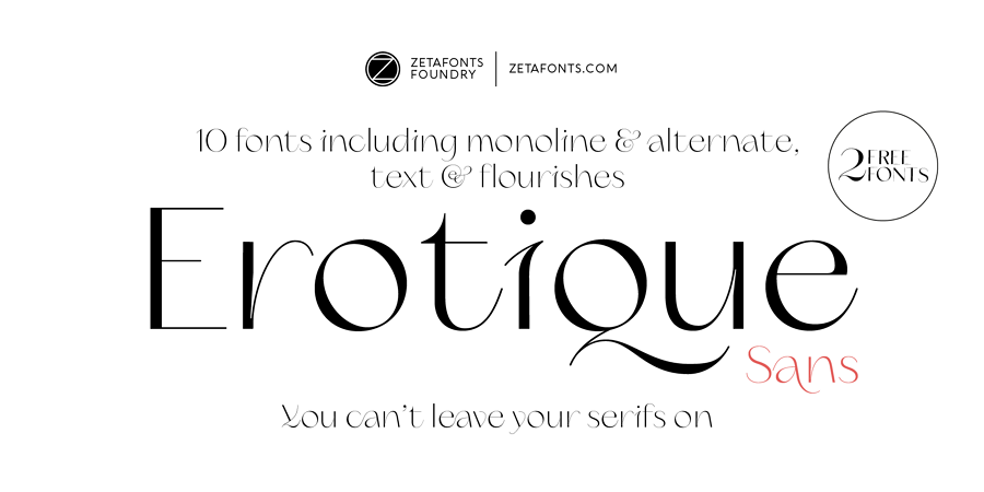 Erotique Sans Font