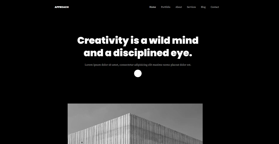 Approach Web Template