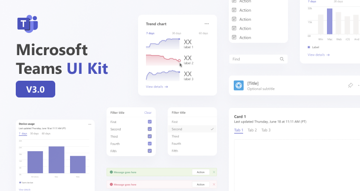 Free Microsoft Teams UI Kit